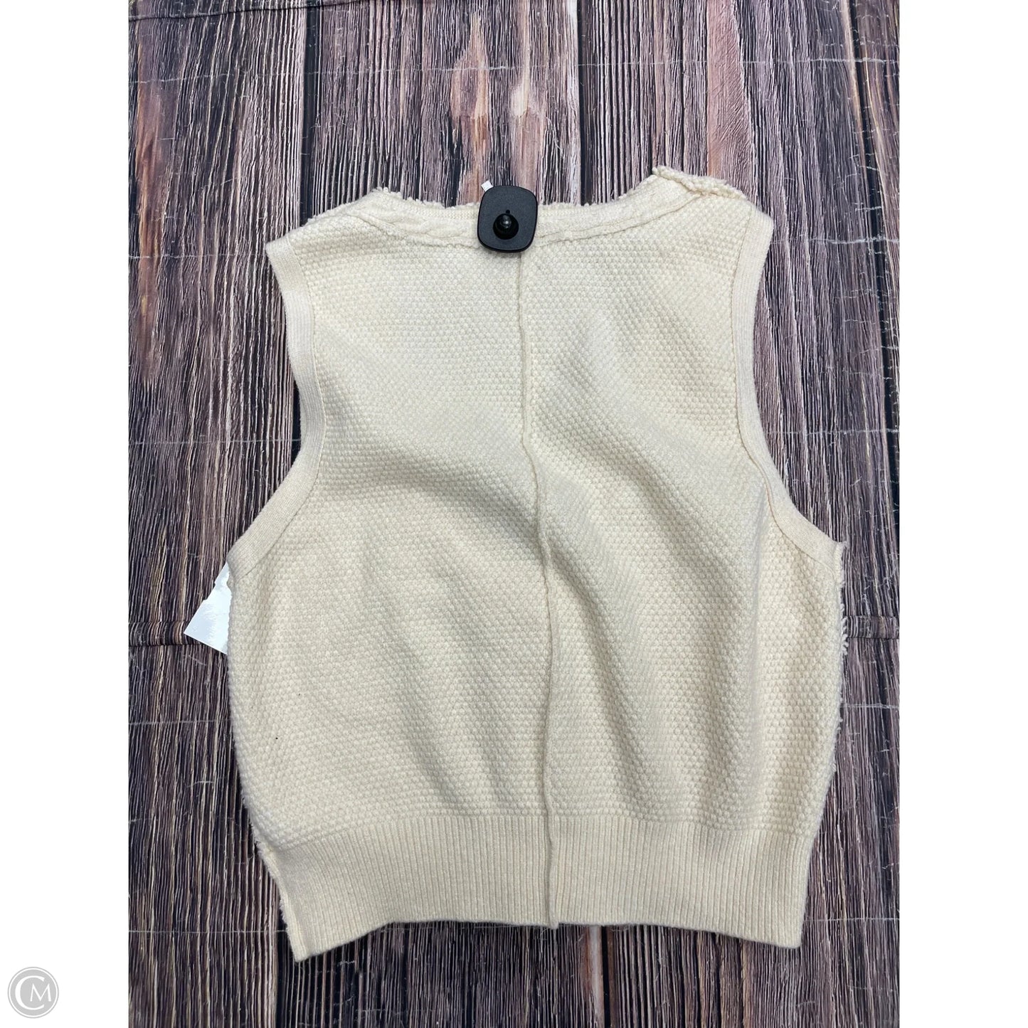 Vest Sweater By Free People In Cream, Size: M