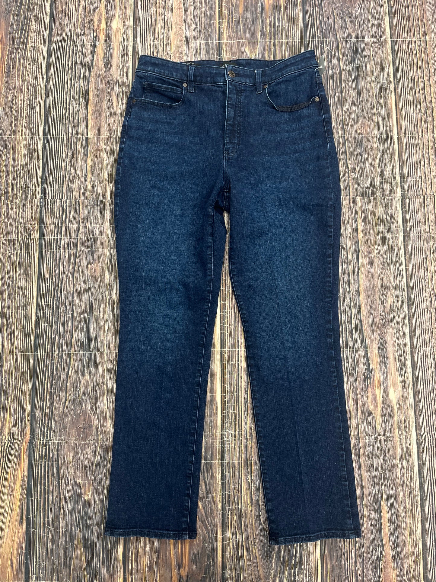 Blue Denim Jeans Straight Talbots, Size 12