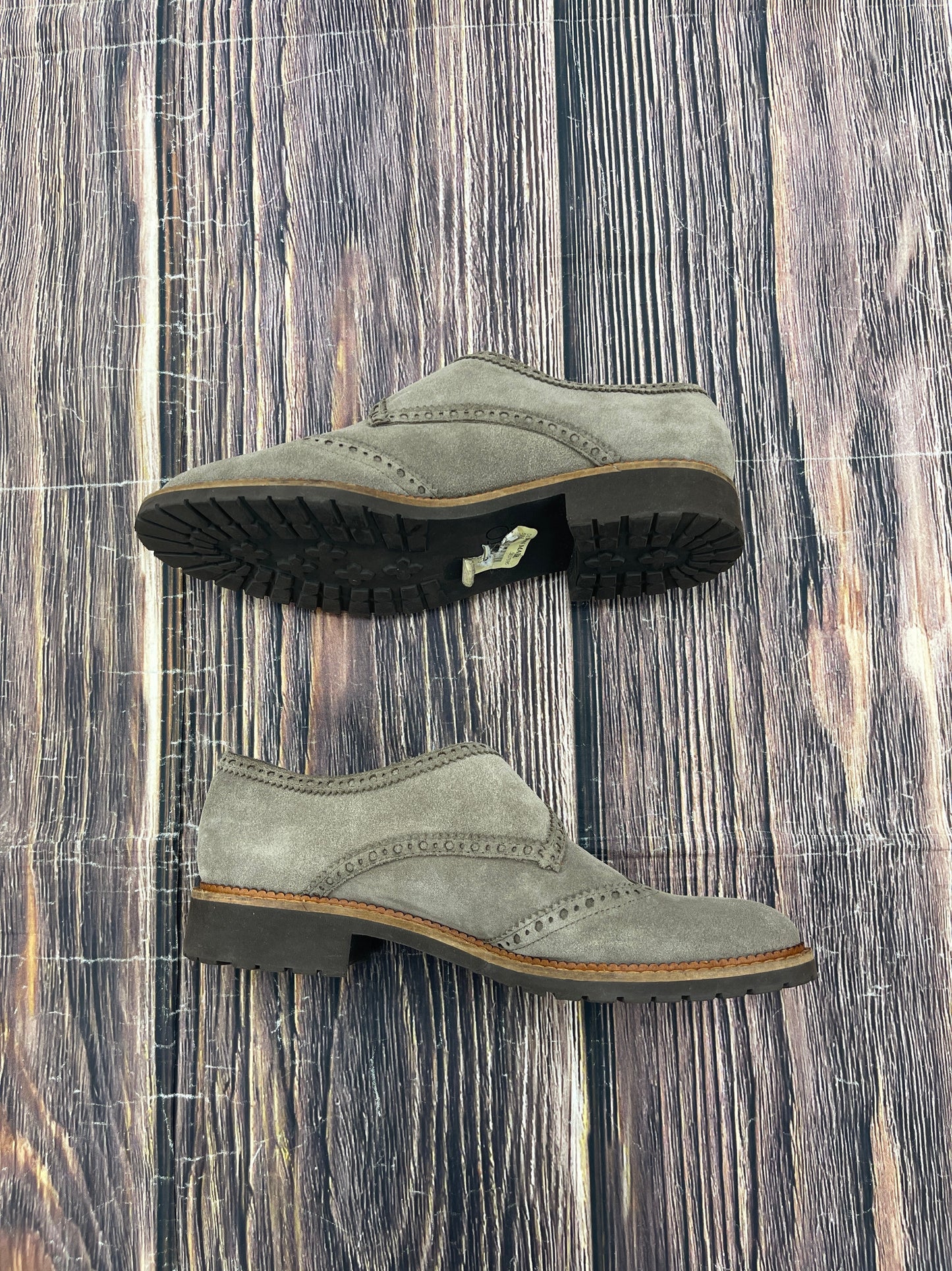 Brown Shoes Flats Franco Sarto, Size 7