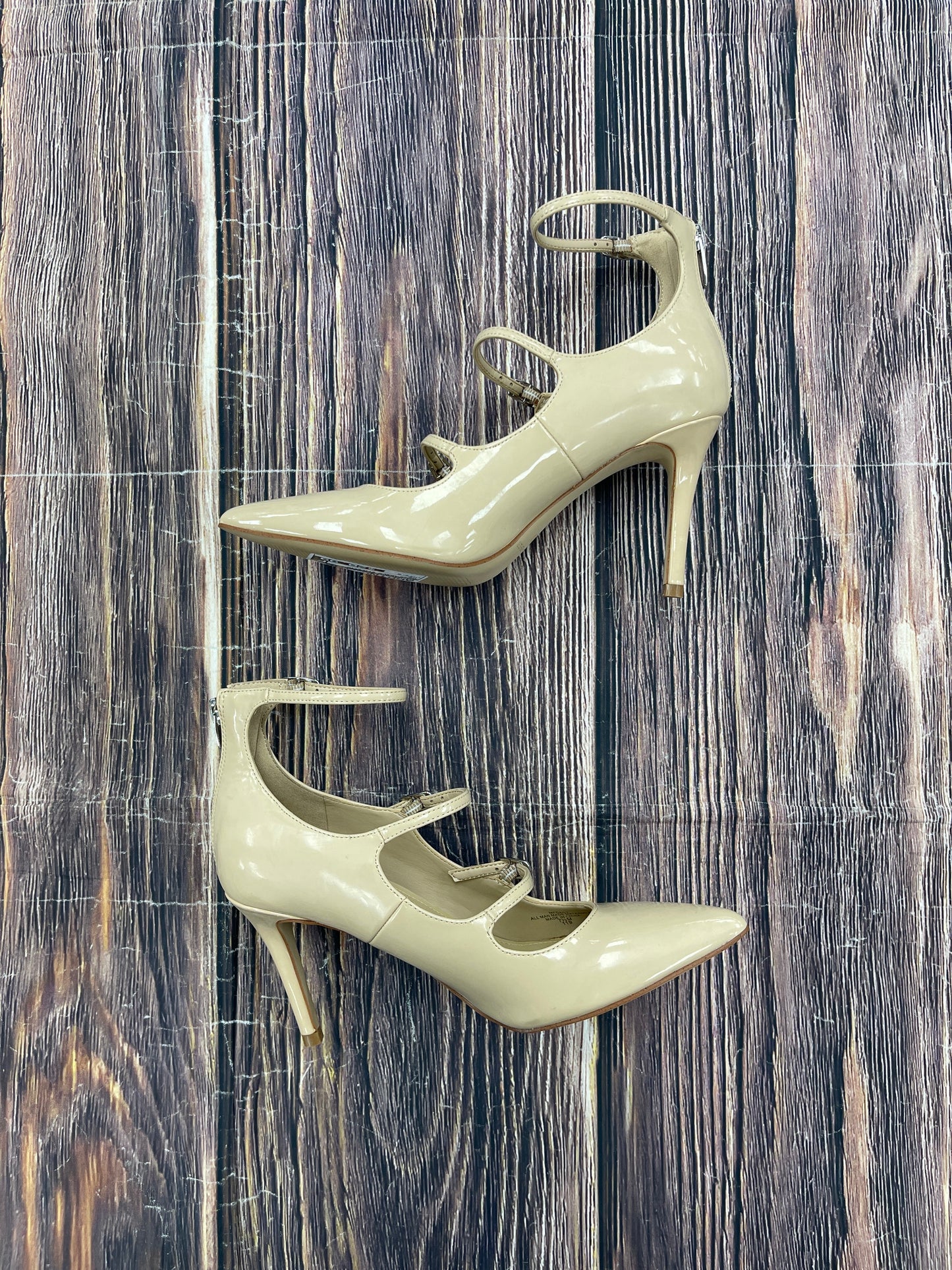 Tan Shoes Heels Stiletto Marc Fisher, Size 7.5