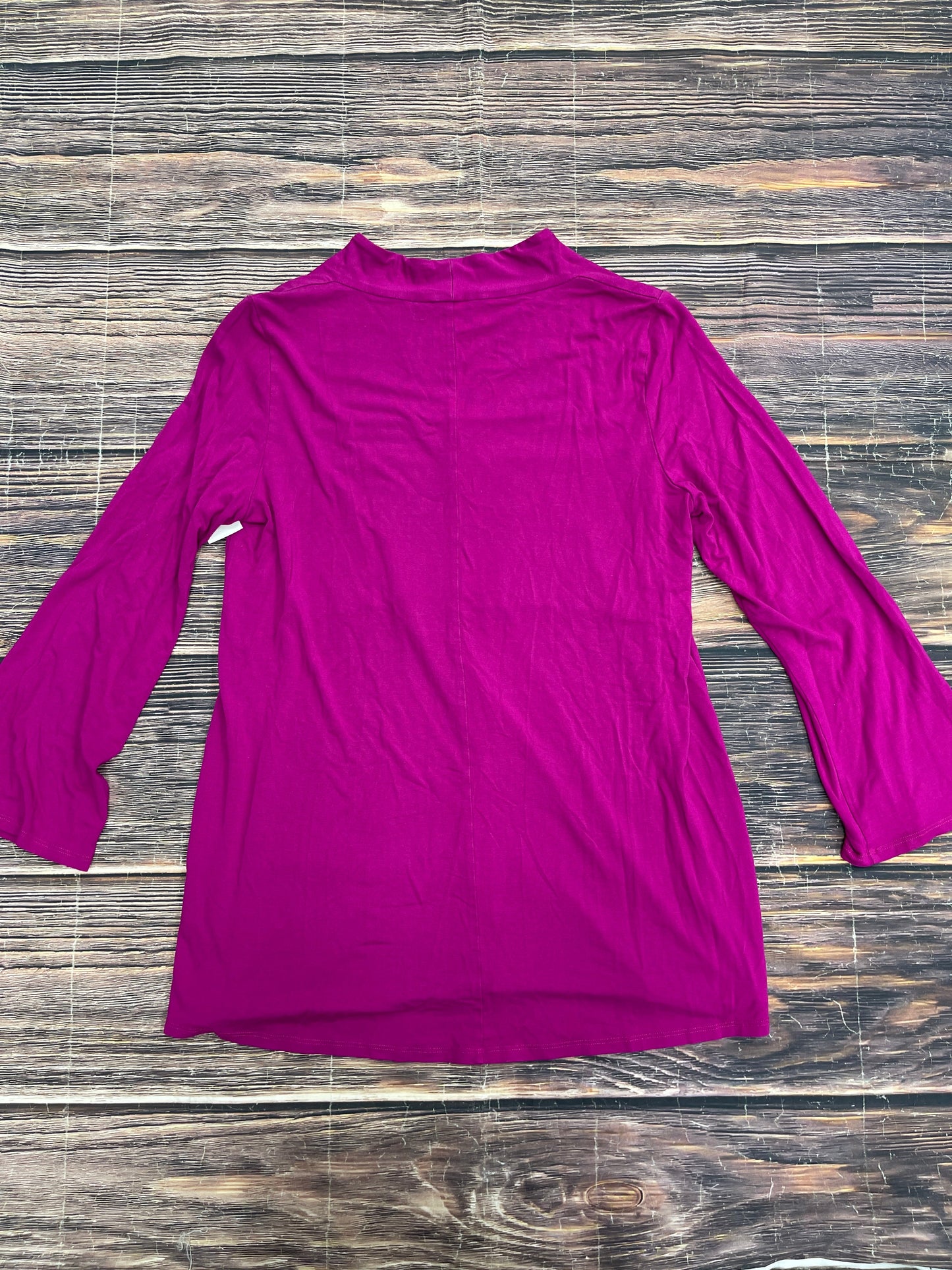 Purple Tunic Long Sleeve Eileen Fisher, Size M
