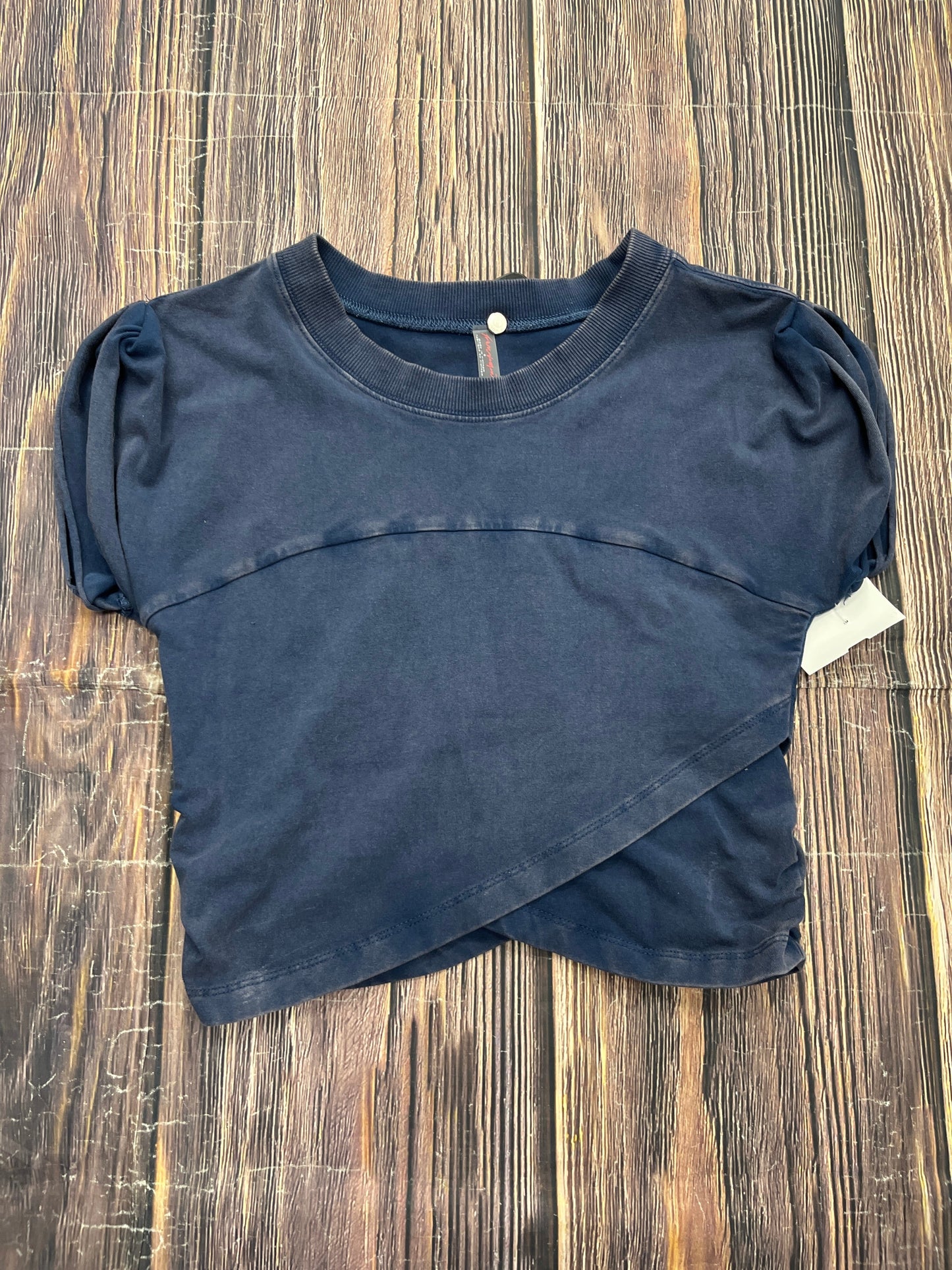 Top Short Sleeve By Free People In Blue, Size: S