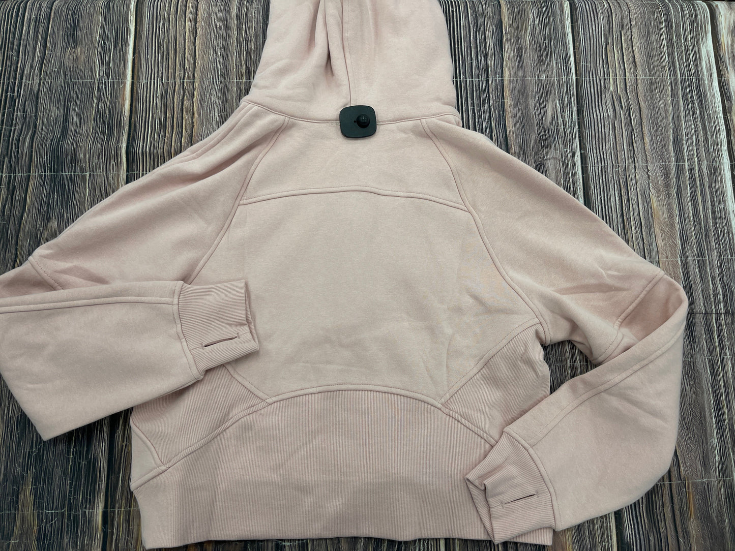 Sweatshirt Hoodie By Clothes Mentor In Pink, Size: M