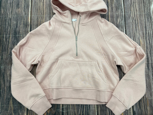 Sweatshirt Hoodie By Clothes Mentor In Pink, Size: M