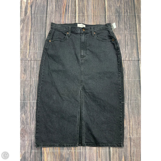 Skirt Maxi By Universal Thread In Black, Size: 8