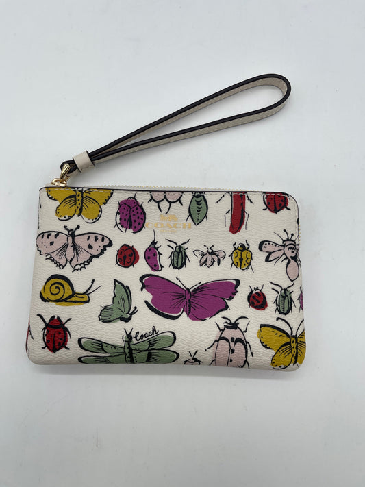 Wristlet Designer By Coach, Size: Small