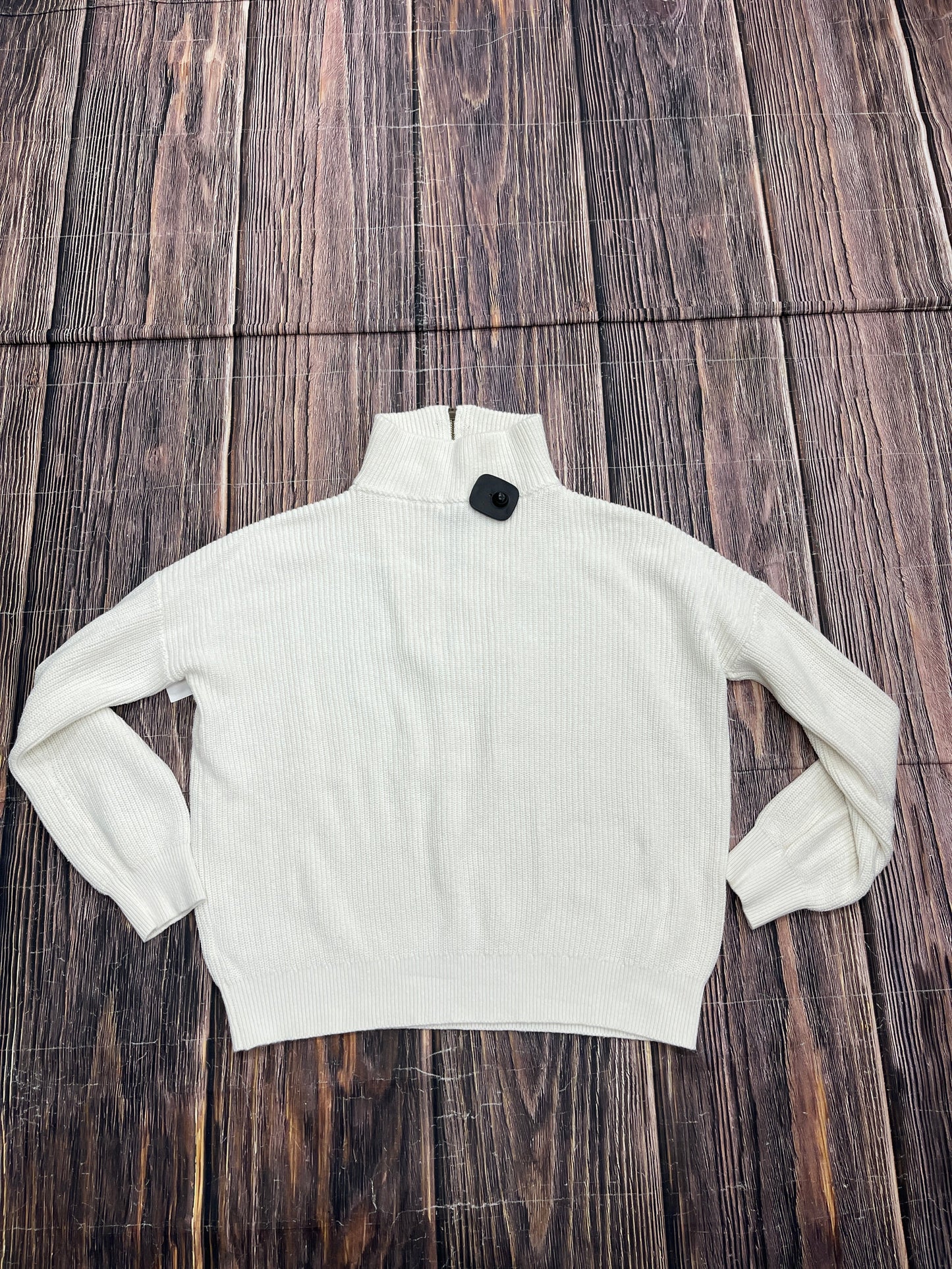 Sweater By Lilla P In White, Size: M