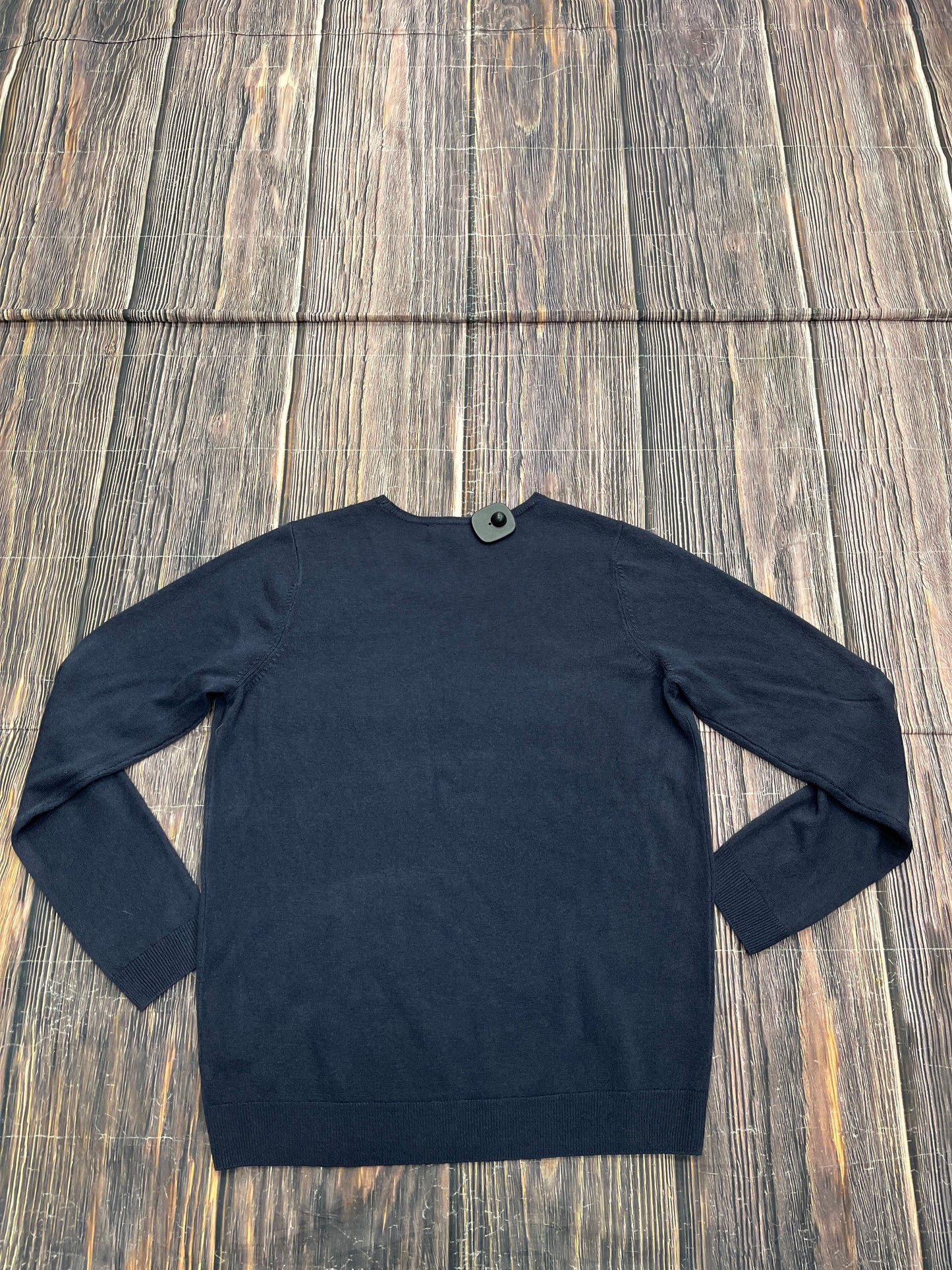 Sweater By Cable And Gauge In Navy, Size: L