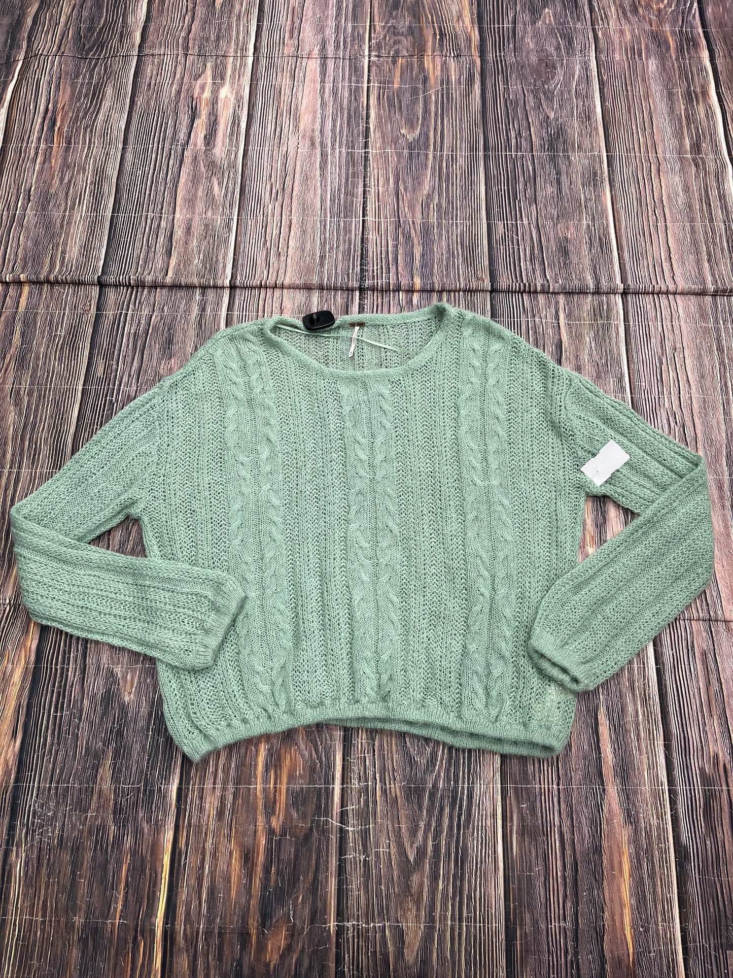 Sweater By Free People In Green, Size: M