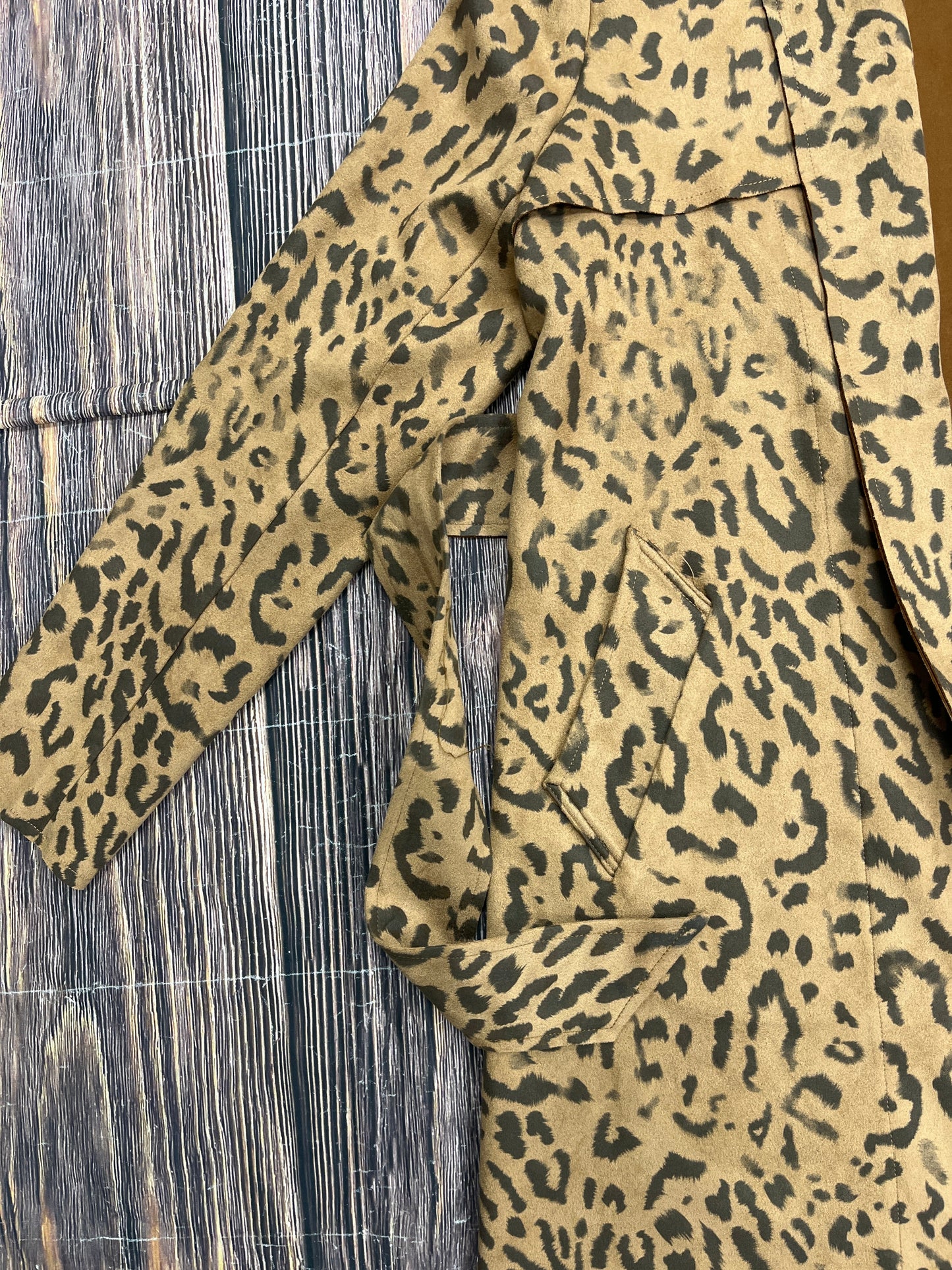 Jacket Other By Solitaire In Animal Print, Size: S