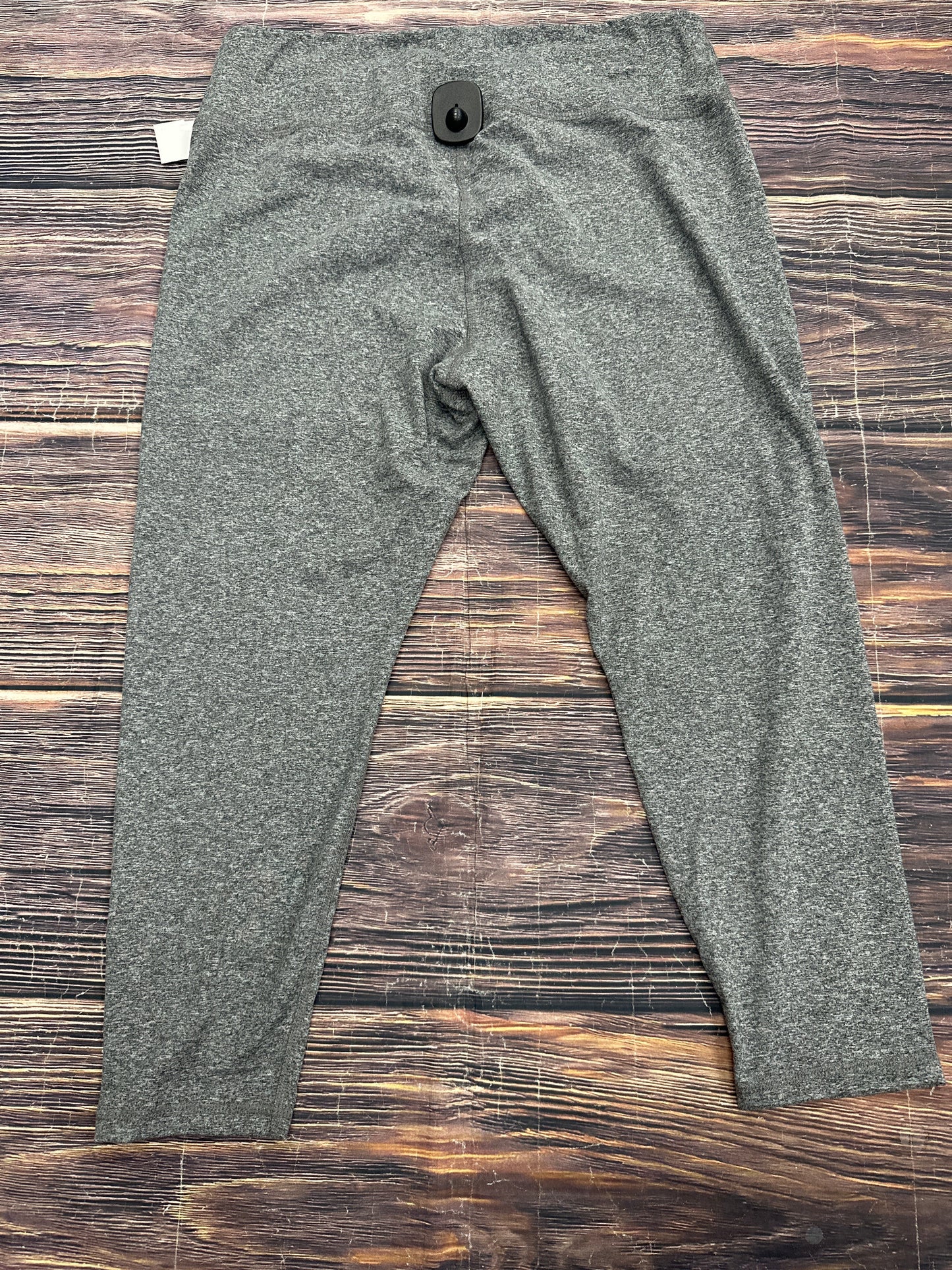 Athletic Leggings By Christopher And Banks In Grey, Size: Lp