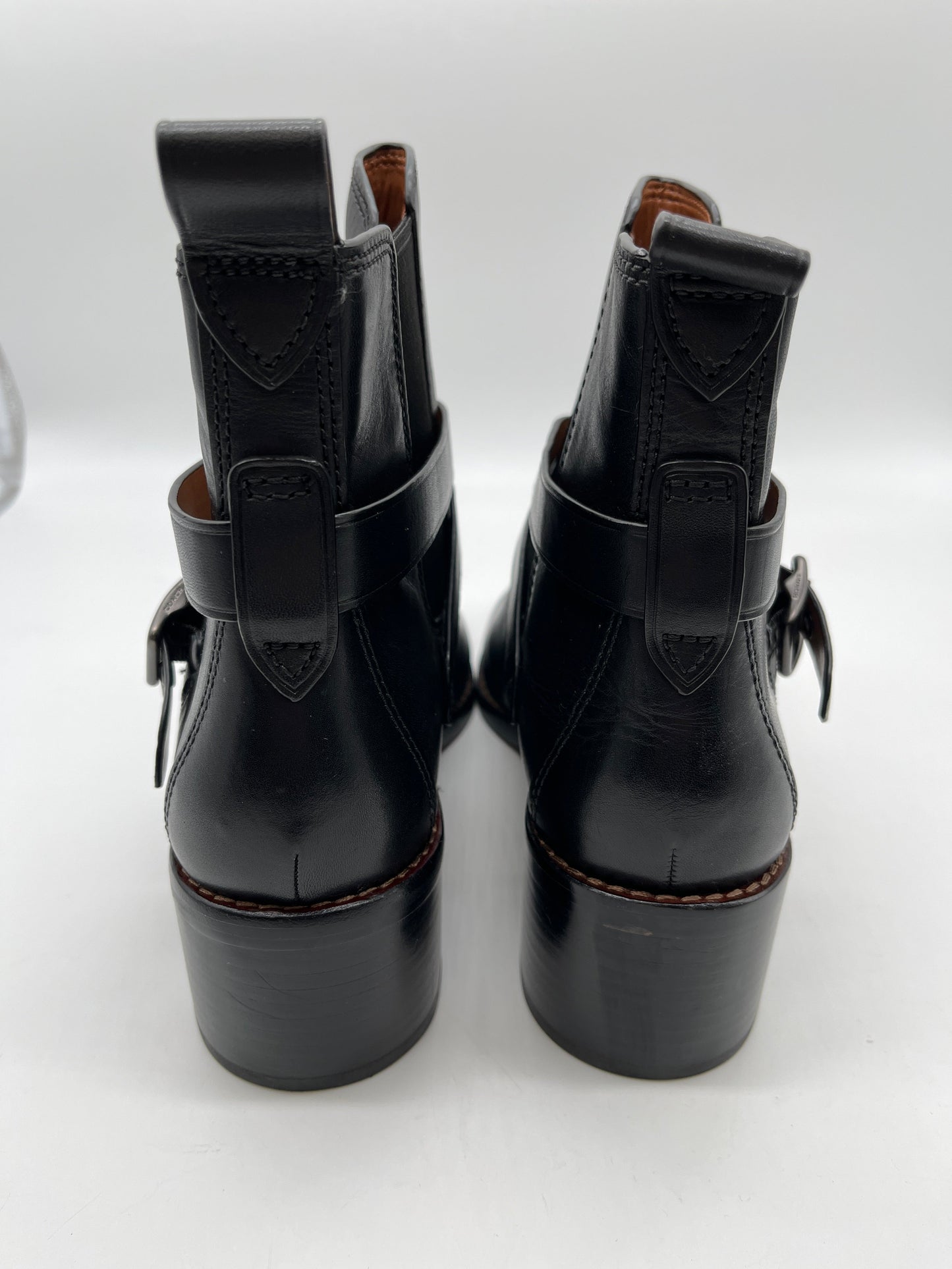 Boots Designer By Coach In Black, Size: 10