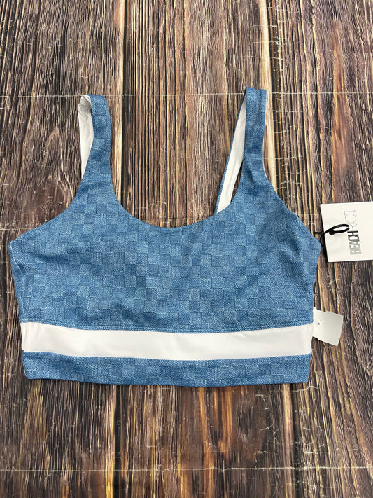 Athletic Bra By Beach Riot In Blue, Size: M