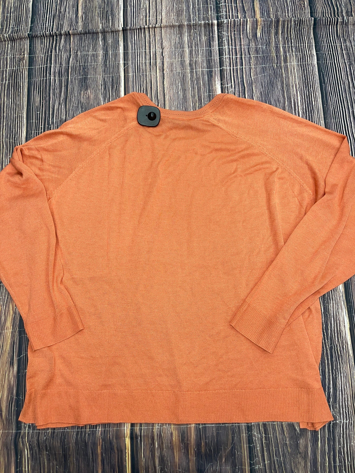 Top Long Sleeve By Torrid In Orange, Size: 1x