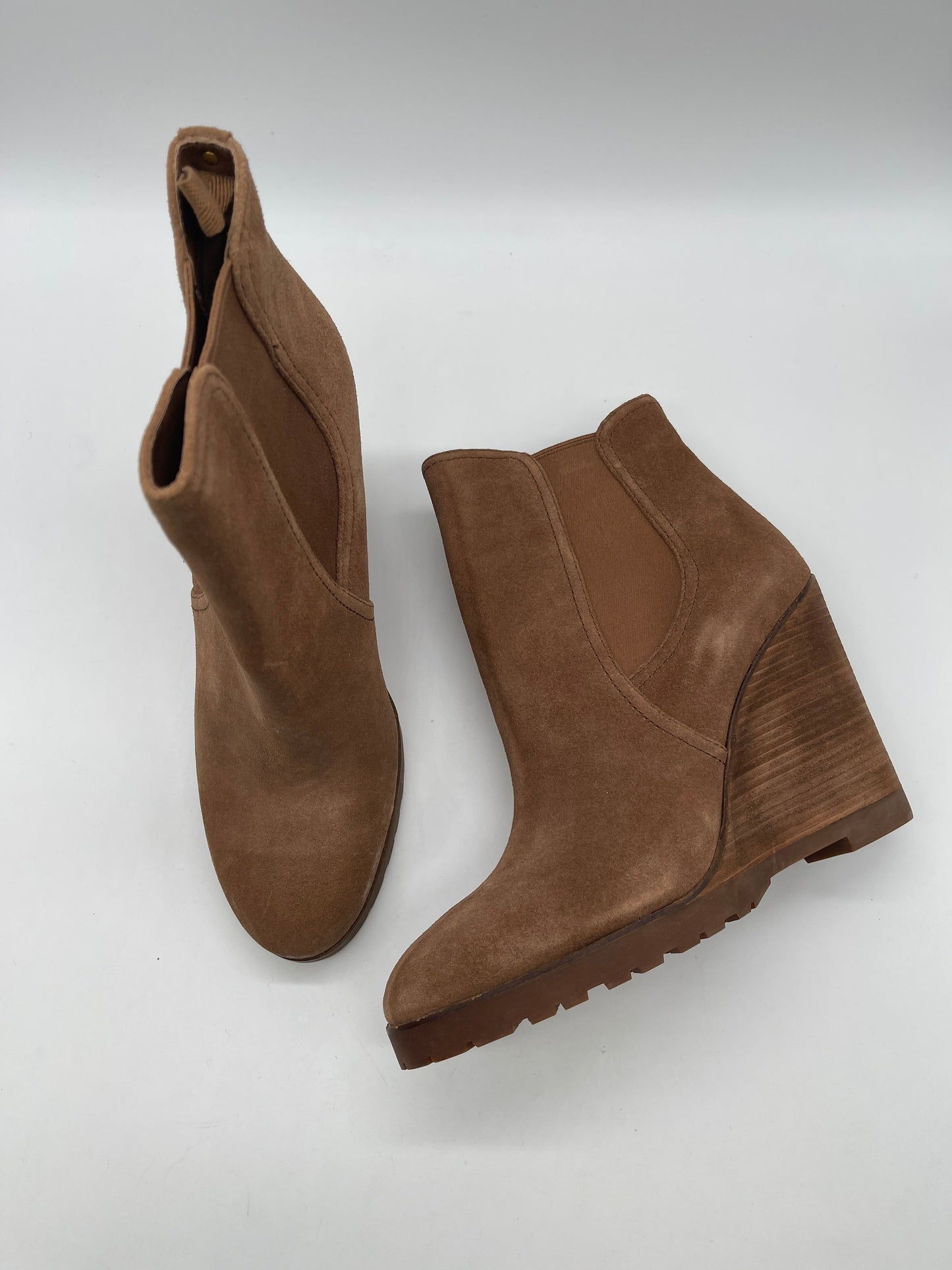 Boots Designer By Michael Kors In Tan, Size: 11