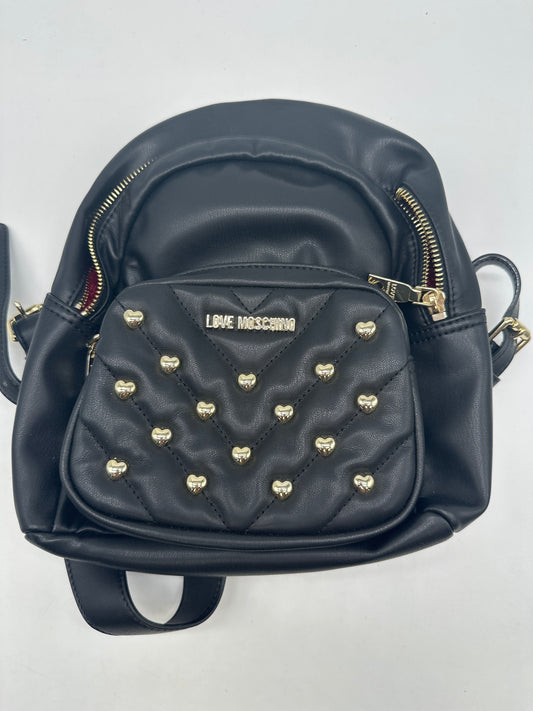 Backpack By Love Moschino, Size: Small