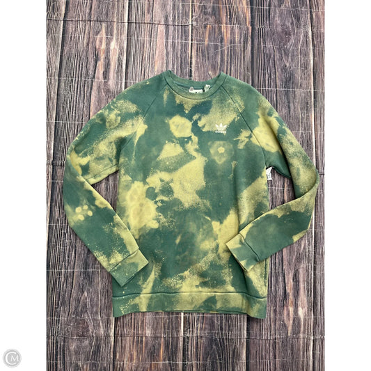 Sweatshirt Crewneck By Adidas In Green, Size: S