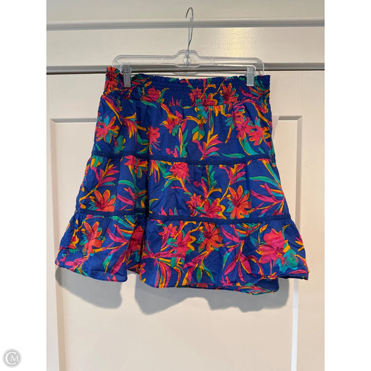 Skirt Mini & Short By J. Crew In Blue, Size: L