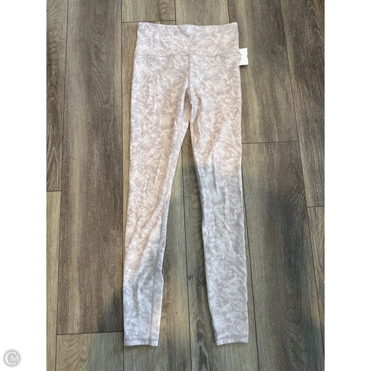 Athletic Leggings By Athleta In Pink, Size: M