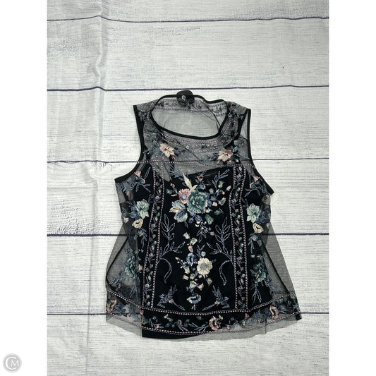 Top Sleeveless By White House Black Market In Black, Size: M