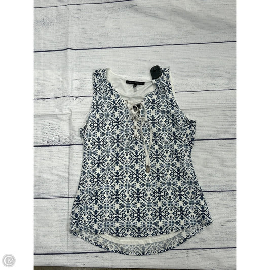 Top Sleeveless By White House Black Market In Blue, Size: M