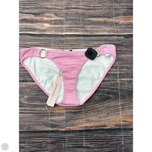Swimsuit Bottom By Aqua In Pink, Size: L