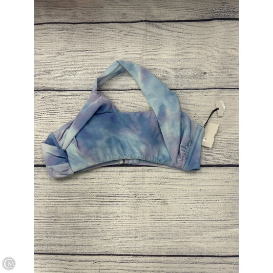Swimsuit Top By Shade & Shore In Blue, Size: M