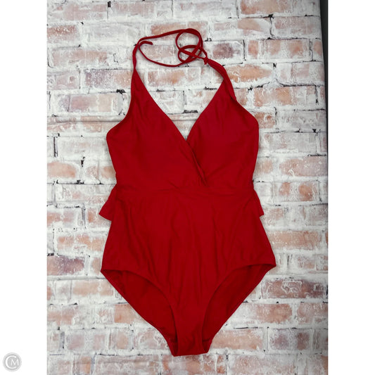 Swimsuit By Jones New York In Red, Size: M