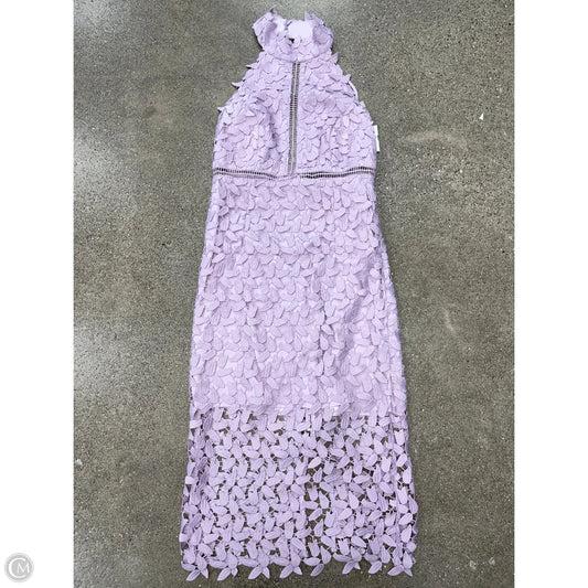 Dress Party Midi By Bardot In Purple, Size: S
