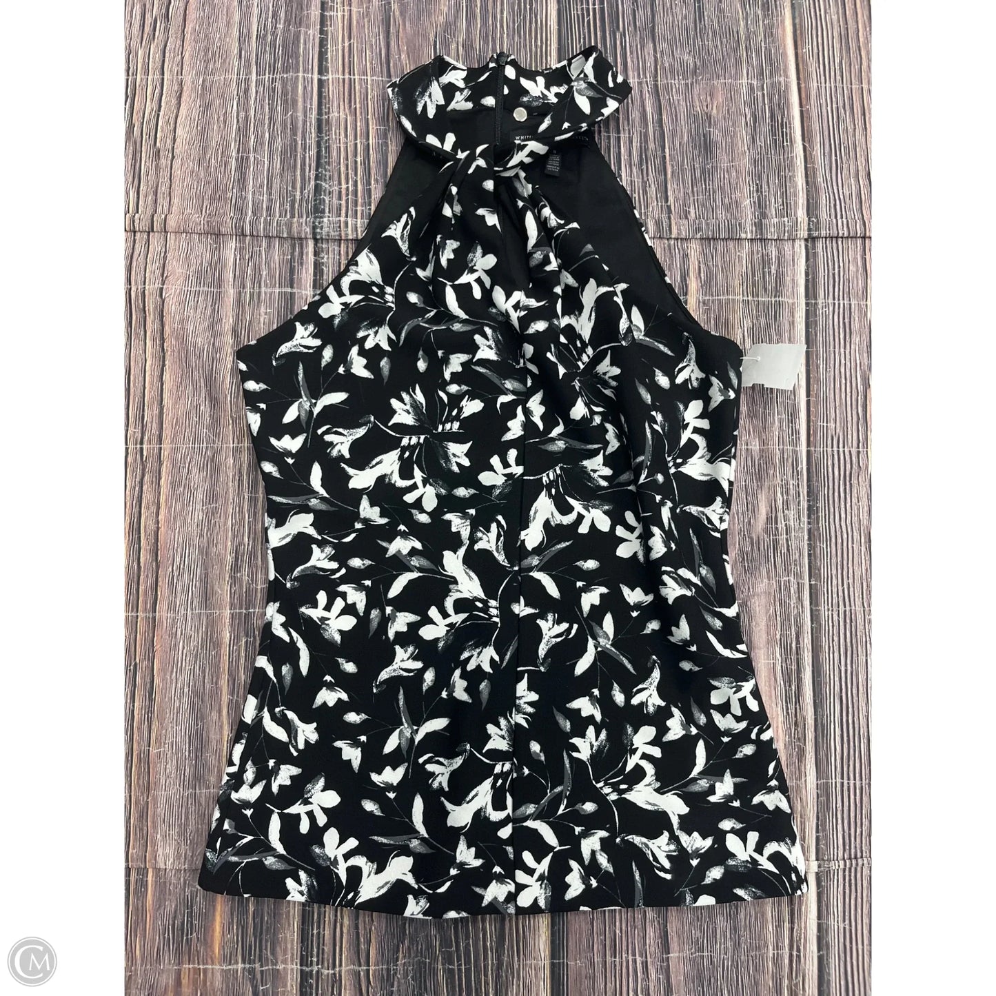 Top Sleeveless By White House Black Market In Black, Size: S