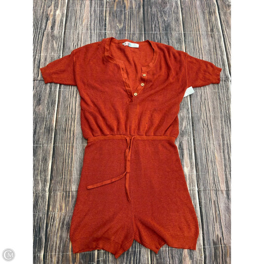 Romper By Free People In Orange, Size: L