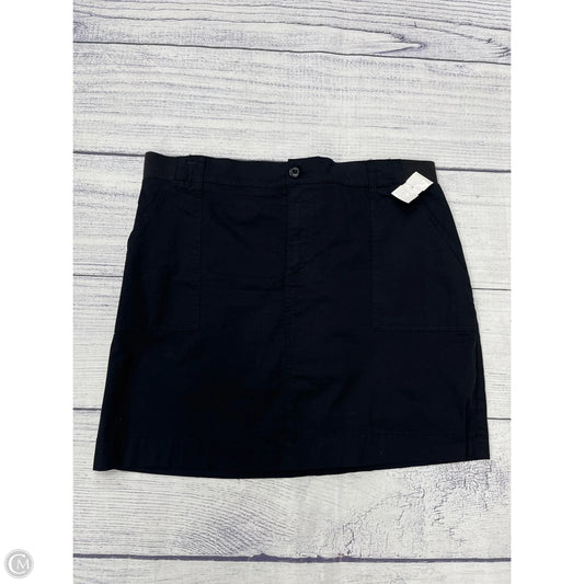 Skirt Mini & Short By Lee In Black, Size: 16