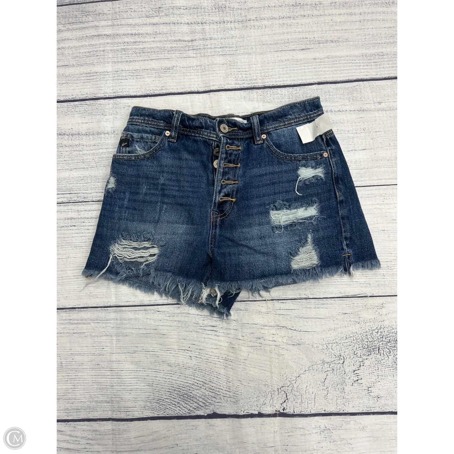 Shorts By Kancan In Blue Denim, Size: 2