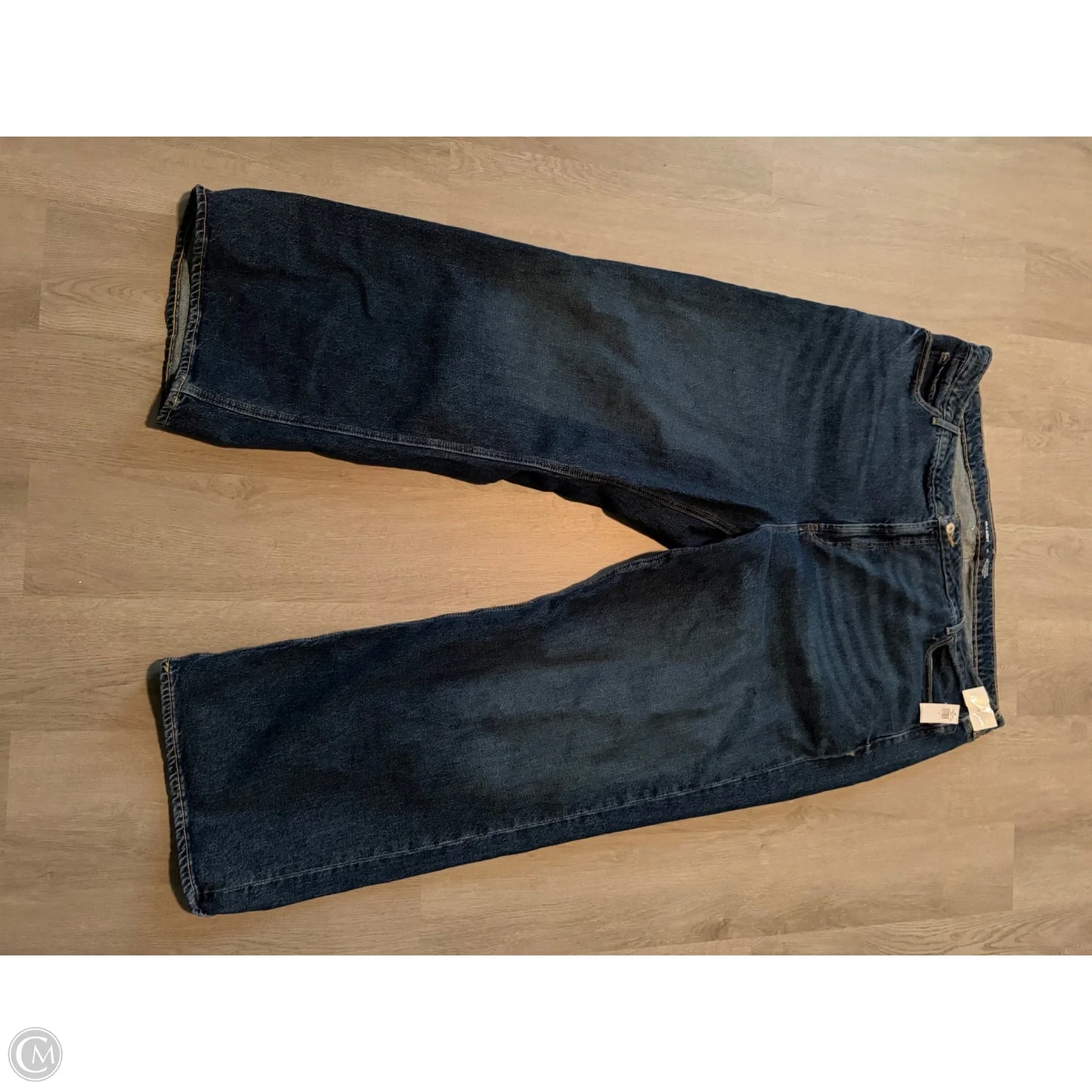 Jeans Wide Leg By Old Navy In Blue Denim, Size: 26