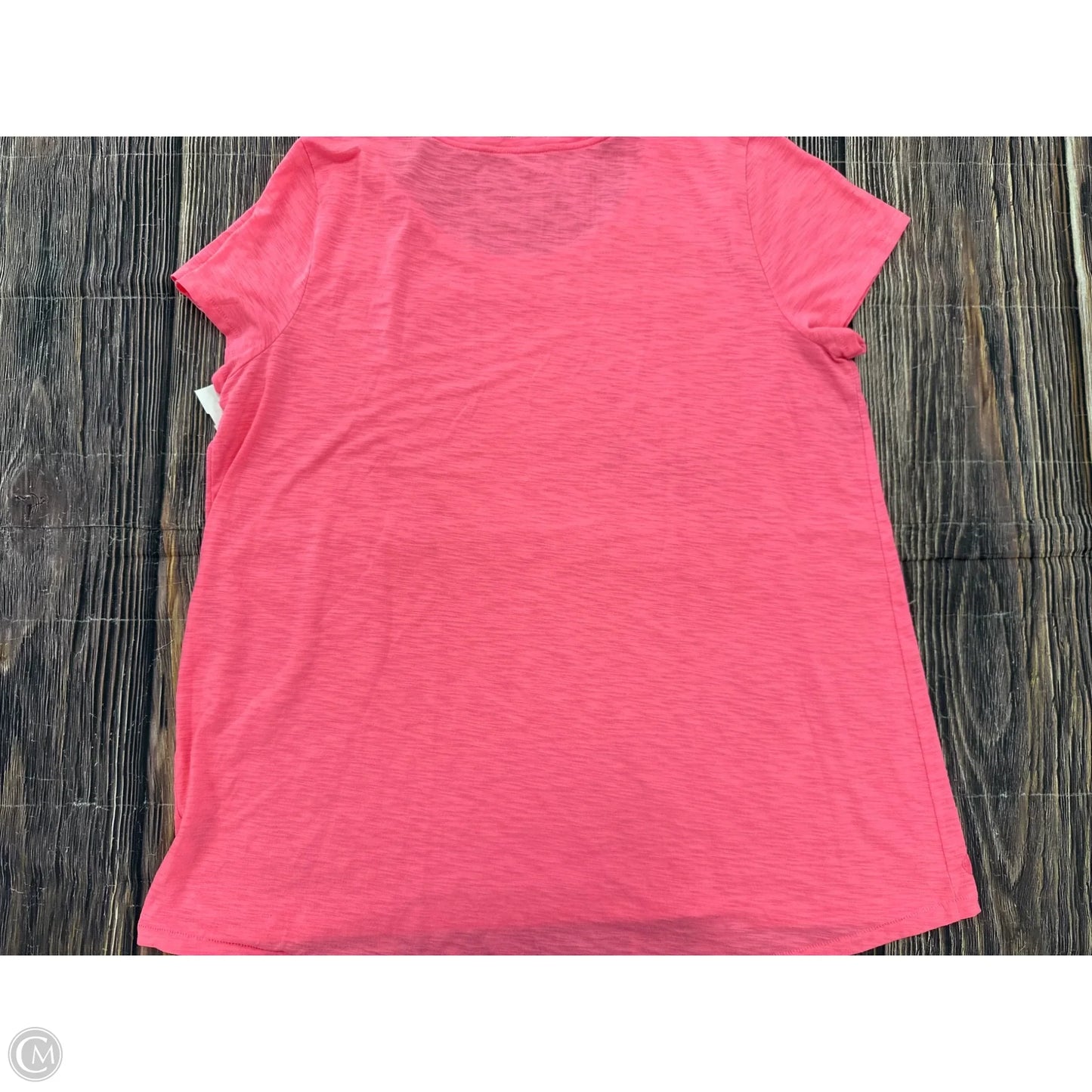 Top Short Sleeve Designer By Lilly Pulitzer In Pink, Size: 1x