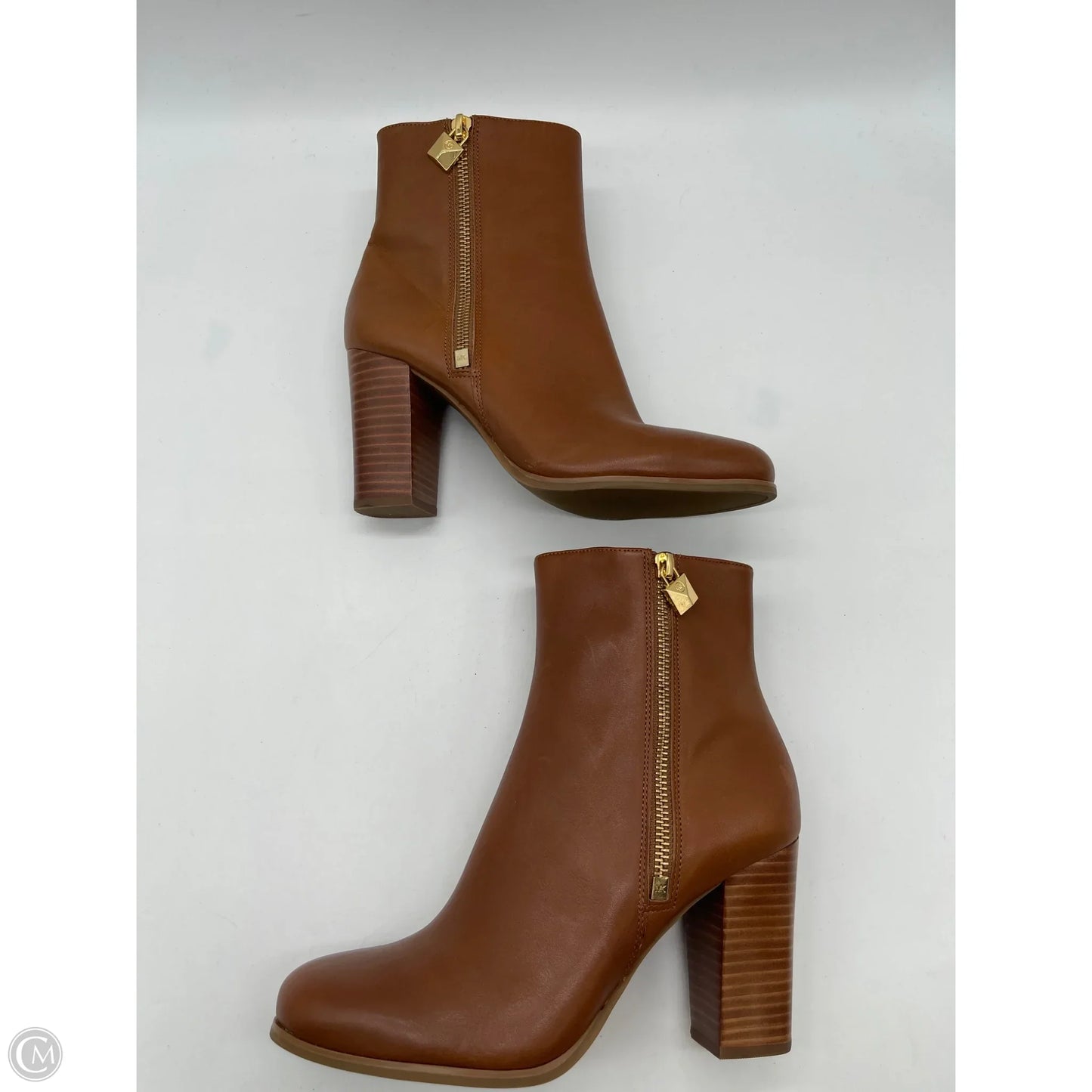 Boots Designer By Michael Kors In Tan, Size: 7