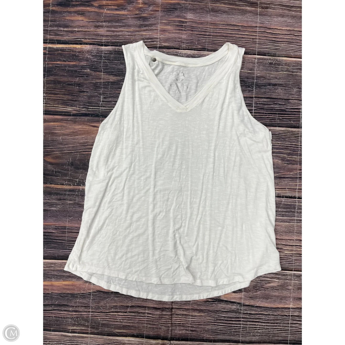 Tank Top By Maurices In White, Size: 1x