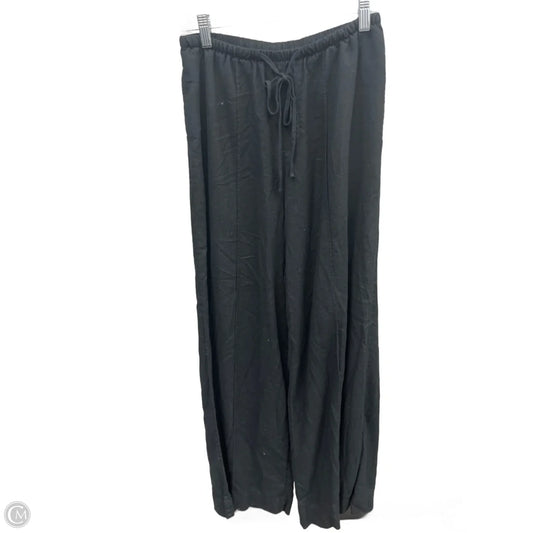 Pants Linen By A New Day In Black, Size: Xs