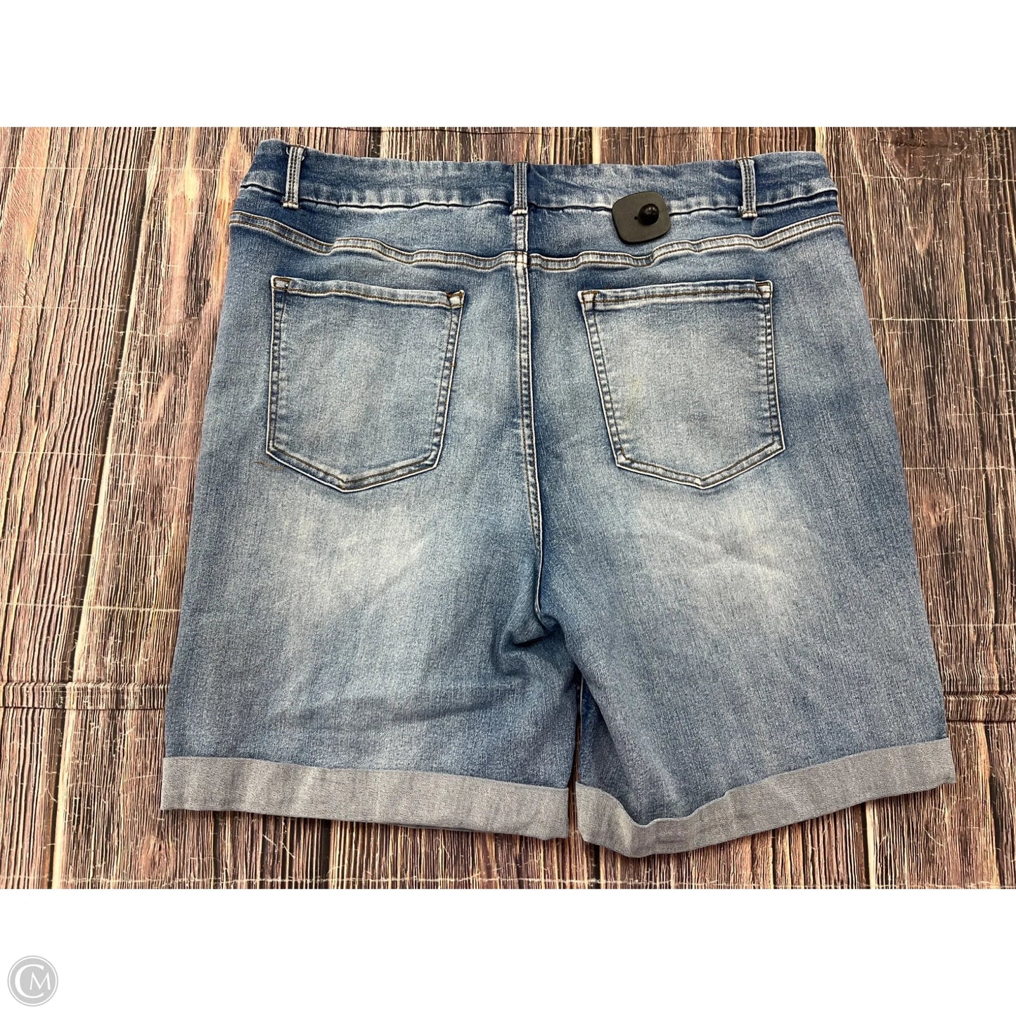 Shorts By Terra & Sky In Blue Denim, Size: 20