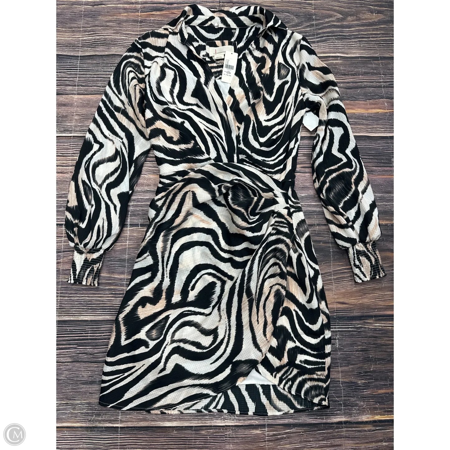 Dress Casual Short By Anthropologie In Animal Print, Size: Xs