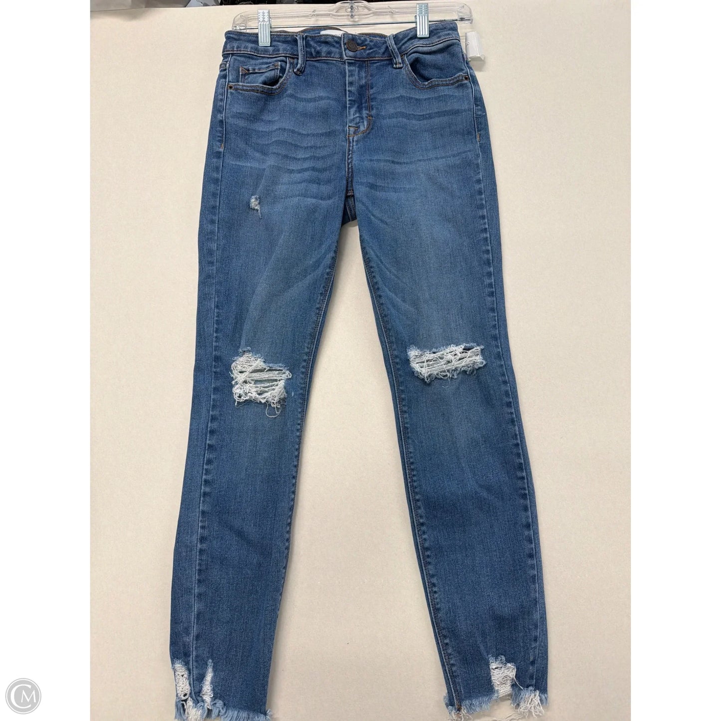 Jeans Skinny By Clothes Mentor In Blue Denim, Size: 6