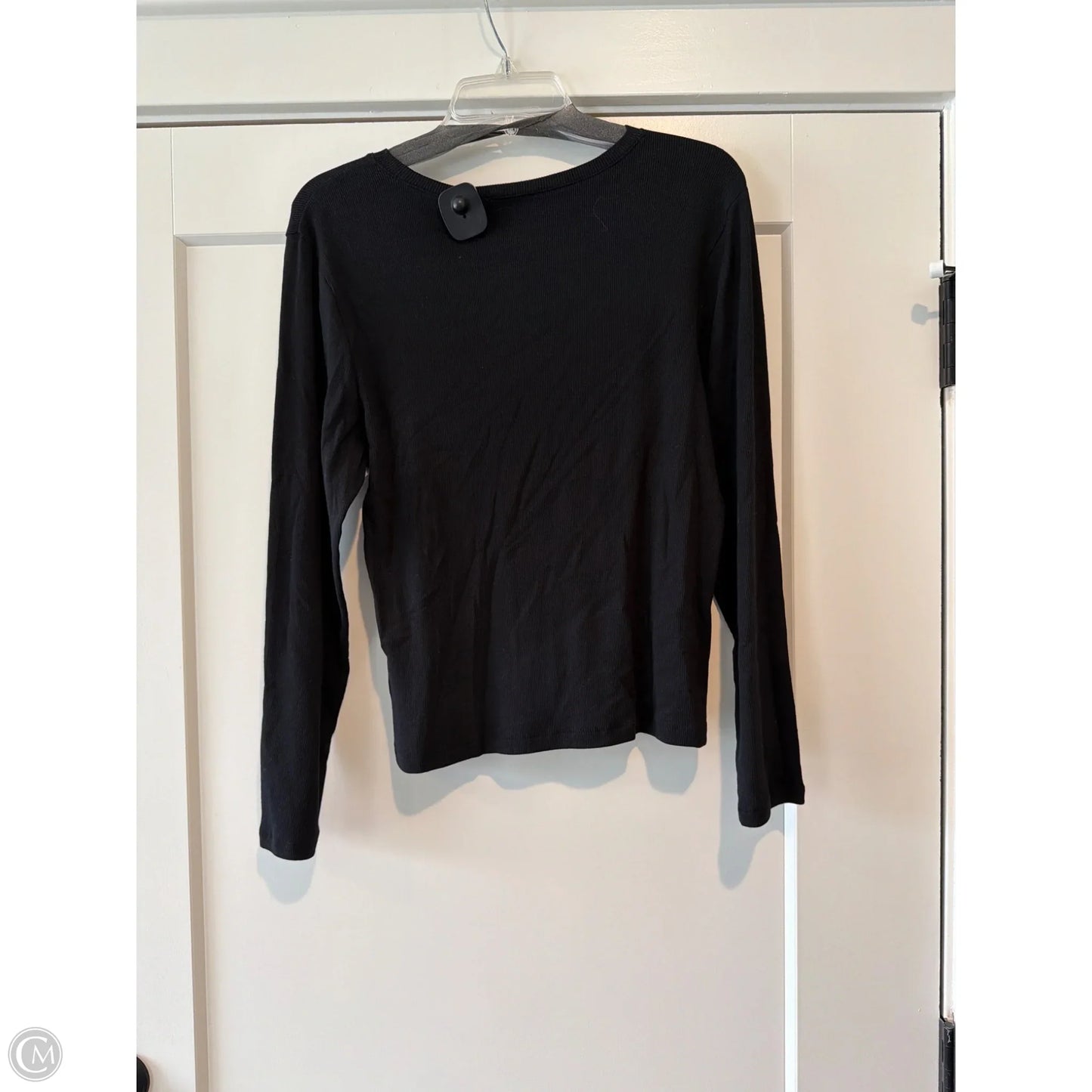 Top Long Sleeve By Express In Black, Size: Xl
