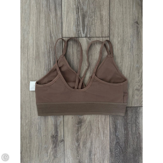 Athletic Bra By Fabletics In Brown, Size: S