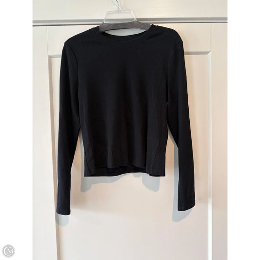 Top Long Sleeve By Abercrombie And Fitch In Black, Size: Xl