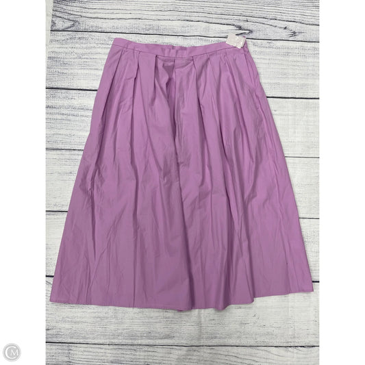 Skirt Maxi By Banana Republic In Purple, Size: Xl