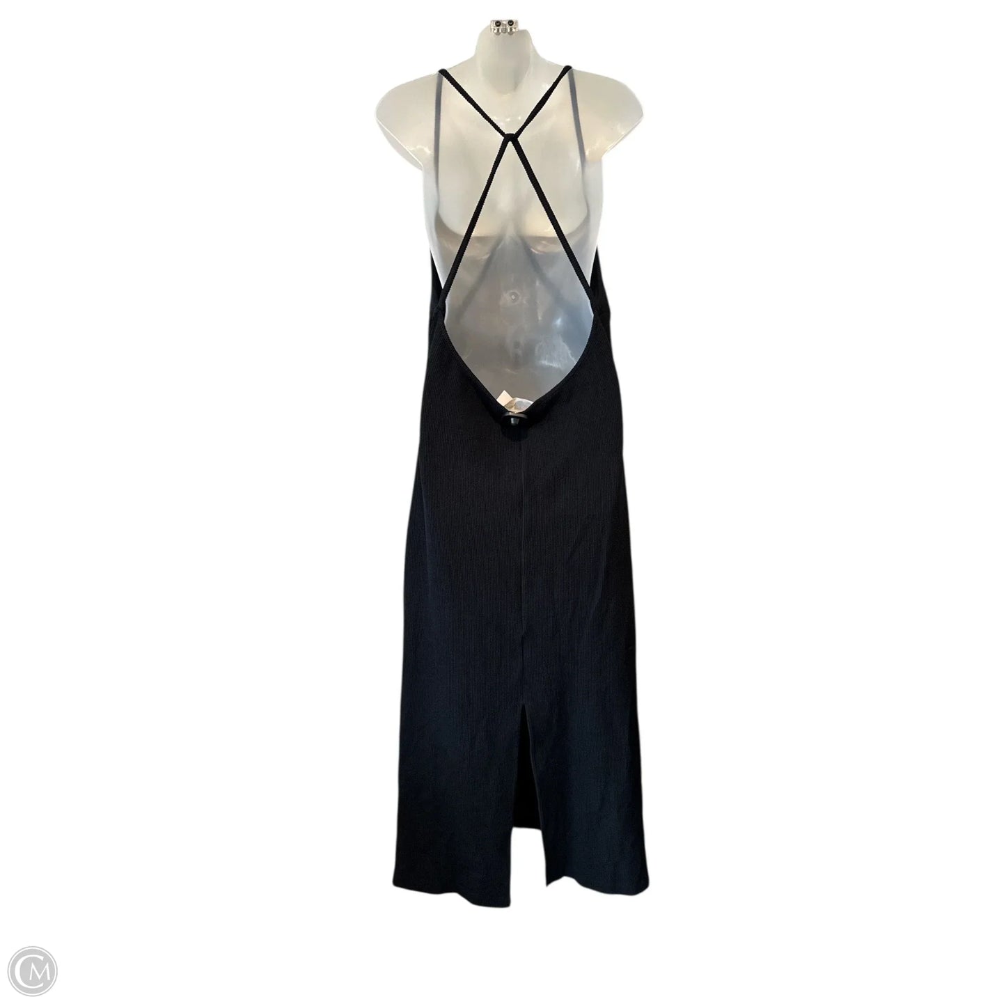 Dress Casual Maxi By Free People In Black, Size: L