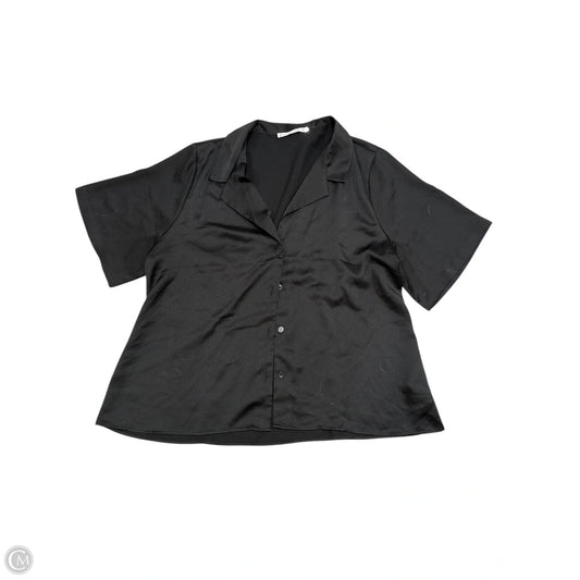 Top Short Sleeve By Abercrombie And Fitch In Black, Size: Xl