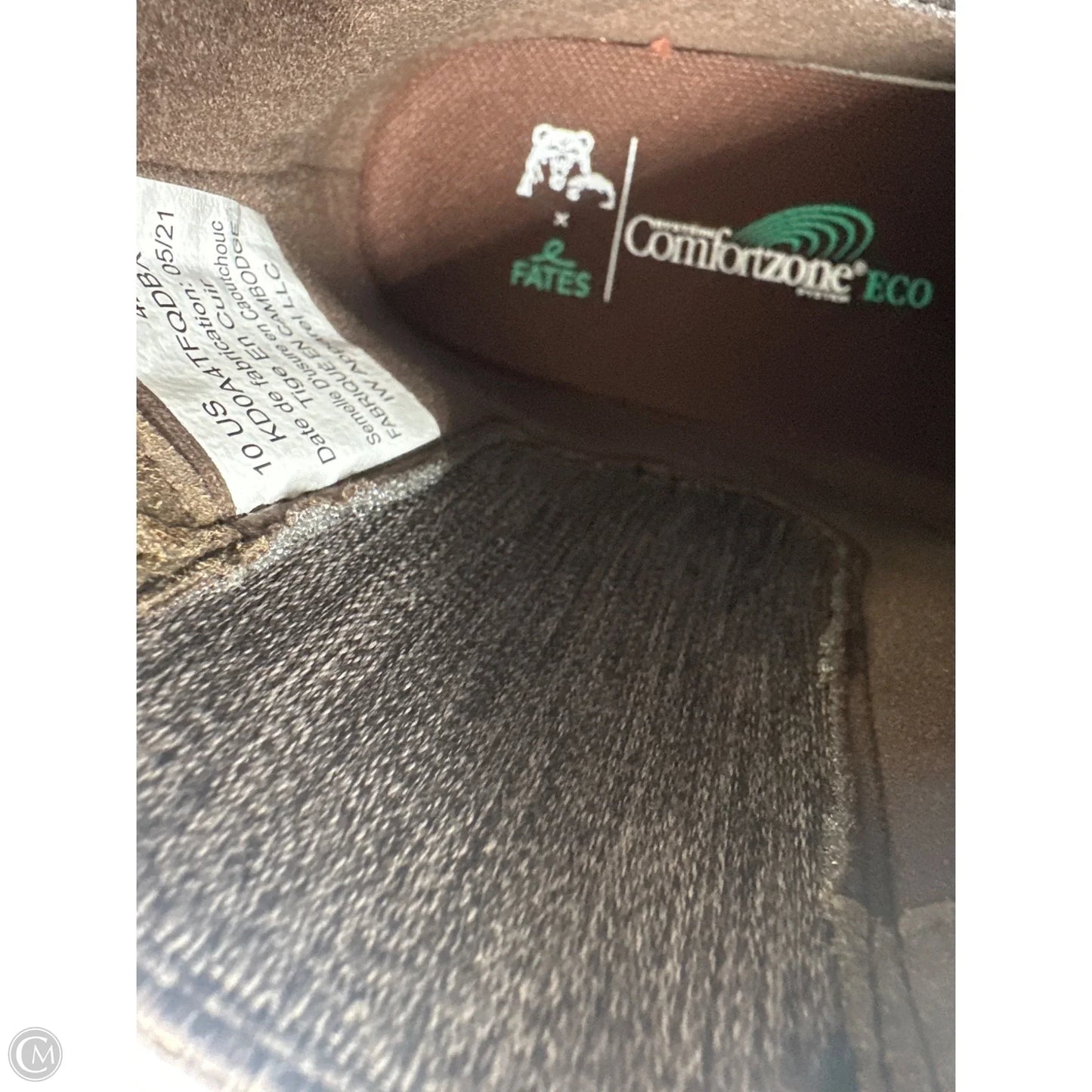 Boots Hiking By Cmb In Brown, Size: 10