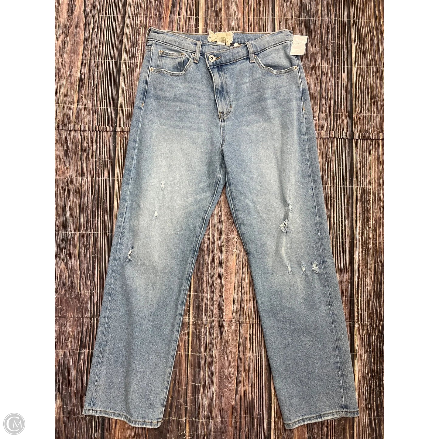 Jeans Straight By Altard State In Blue Denim, Size: 8