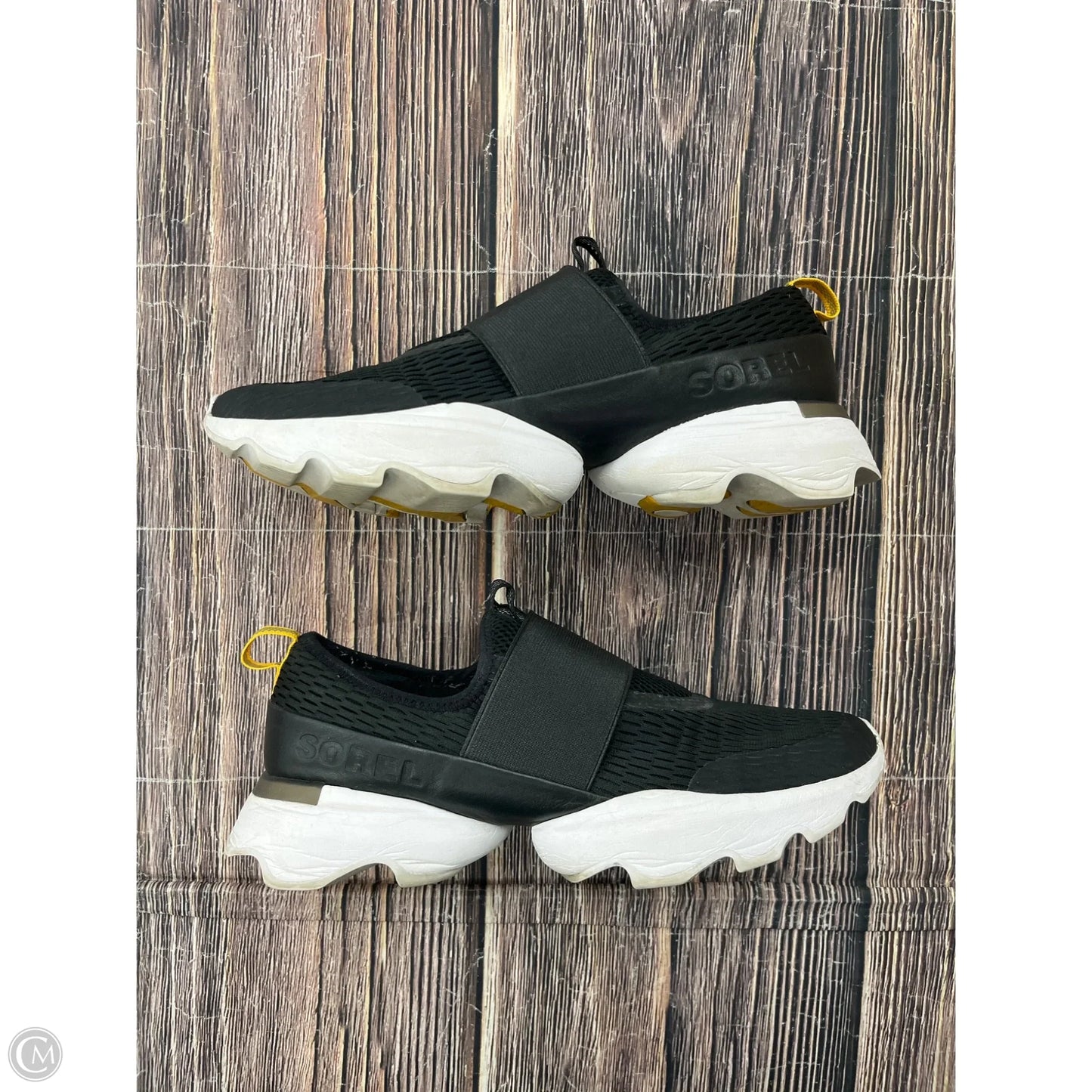 Shoes Athletic By Sorel In Black, Size: 11